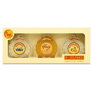 Rudlolf Jelinek gift set 3× 0,2l 45% - Spirit