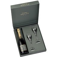 Deutz Brut 0.75l 12% + 2x Glass GB - Champagne