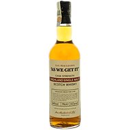 As We Get It Islay Highland 0.7l 64% - Whisky