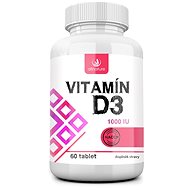 Allnature Vitamin D3 60 Tablets - Dietary Supplement