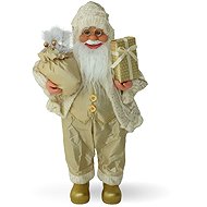 All4Customer Santa Claus gold 60 cm - Christmas Decoration