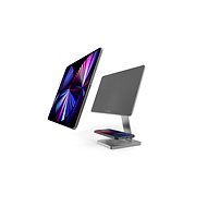 CubeNest S121 magnetic aluminium stand for iPad Air 10.9" and iPad Pro 11" with wireless charger - Tablet Holder