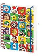 Super Mario - ring notebook - Notepad