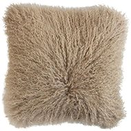 A LA MAISON Fur - wavy 40 x 40 cm, beige - Pillow