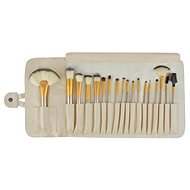 Cosmetic brushes 18 pcs in case - P8572 - Make-up Brush Set
