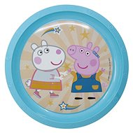 Alum Plastic Plate Piglet Pepa Kindness Counts - blue - Children's Plate