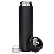 Alum Stainless steel thermos SMART LCD 500 ml black - Thermos