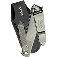 ALPEN Nail clippers with file in leather case - Cuticle Nipper
