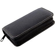 ALPEN Manicure set Nickel leather, black - Manicure Set