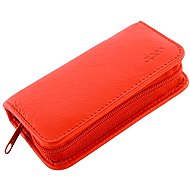 ALPEN Manicure set Nickel leather, red - Manicure Set