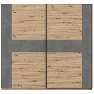 Forte Chanton BLQS928E1-C964 dub artisan/šedá - Wardrobe