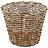 ALTX Wicker rattan cube 20 × 16 cm - Flower Pot