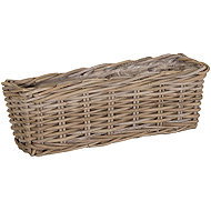 ALTX Proutěný kubu ratan 50 cm - Flower Box