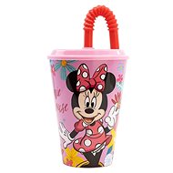 Alum Cup with straw 430 ml Minnie Mouse Spring Look - Drinking Cup