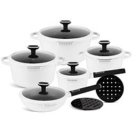Alum Set of pots and pans 12 pcs - Cookware Set