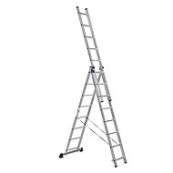 ALUMET 3-piece ladder HL3 5308 EUK 3 × 8 rungs - Ladder