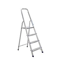ALUMET Racks AM704 EUK 3 + 1 - Folding Ladder