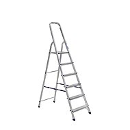 ALUMET Racks AM706 EUK 5 + 1 - Folding Ladder