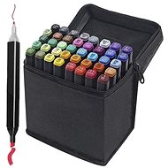 Alum double-sided in case, 40 colours - Felt Tip Pens