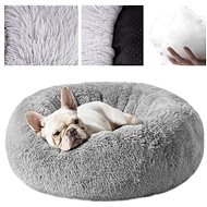 Fluffy dog bed 60cm - grey - Pet Bed
