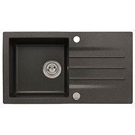 ALVEUS Cortina 110 - G 91 Black - Granite Sink