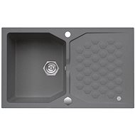 ALVEUS Sensual 30 - G 04 M Steel - Granite Sink
