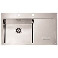 ALVEUS Pure 50 - left - Stainless Steel Sink