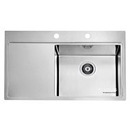 ALVEUS Pure 50 - right - Stainless Steel Sink