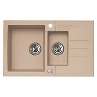 Alveus Rock 70-G 55 beige - Granite Sink