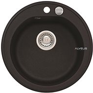 ALVEUS NIAGARA 10 G 91 Black pop up - Granite Sink