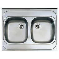 ALVEUS Classic 40 depth 155mm - Stainless Steel Sink