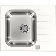 ALVEUS Altone 10 white - Glass Sink