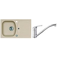 ALVEUS Record 30 G - 55 beige + ALVEUS Riviera X chrome - Set