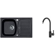 ALVEUS RECORD 30-91 + ALVEUS TONIA 91 - Kitchen Sink and Tap Set