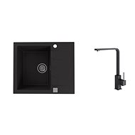 ALVEUS CADIT 10 91 + AFRA 91 Tap Assembly - Kitchen Sink and Tap Set