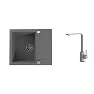 ALVEUS CADIT 10 81 + AFRA 81 Tap Assembly - Kitchen Sink and Tap Set
