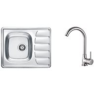 ALVEUS ZOOM 10 + ALVEUS KARINA - Kitchen Sink and Tap Set