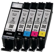 Alza MULTIPACK PGI-570 PGBK XL, CLI571 XL for Canon printers - Compatible Ink