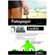 Alza Photo paper 10x15 240g glossy - Photo Paper