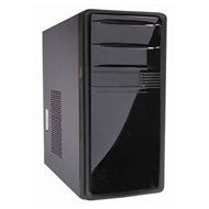 MiniTower YY-3608 Black + 350W zdroj - PC Case