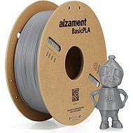 Alzament PLA Basic 1 kg Gray - Filament