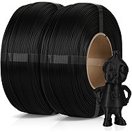 Refill Alzament Dualpack - Basic PLA Combo Black - Filament