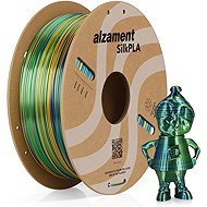 Alzament PLA Silk Candy 1 kg Gold + Blue + Green - Filament