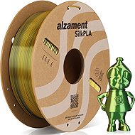 Alzament PLA Silk Tri colour 1 kg Gold-Green-Black - Filament