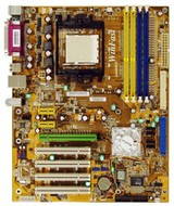 FOXCONN NF4K8AC-RS, nForce4, PCIe x16, DualChannel DDR400, SATA RAID, USB2.0, LAN, mATX, sc939 - Motherboard