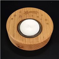 AMADEA Candlestick Moon with Comet 10cm - Candlestick