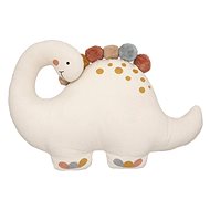 ATMOSPHERA Children's dinosaur pillow with pompoms 40 × 30 cm - Pillow