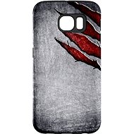 MyCase "Lion claw" + protective glass for Samsung Galaxy S6 - Protective Case by Alza