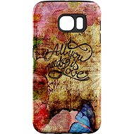 MyCase "All You Need is Love" + protective glass for Samsung Galaxy S6 - Protective Case by Alza