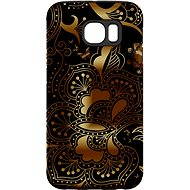 MojePouzdro "Gold-Black" + Protective Glass for Samsung Galaxy S7 - Protective Case by Alza
